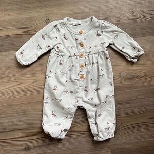 PNW baby husky romper